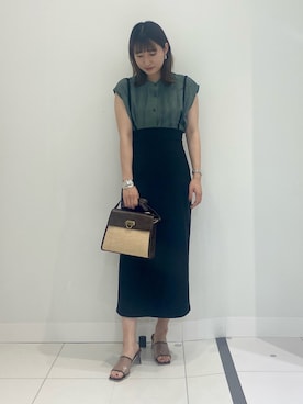 naoさん(レディース・158cm)の夏コーディネート