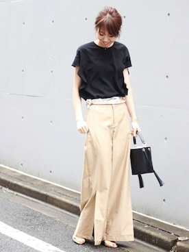 「Spick & Span（スピックアンドスパン）のアイテム（財布/小物）」を使った、さく*さん（レディース・162cm）の春コーディネート