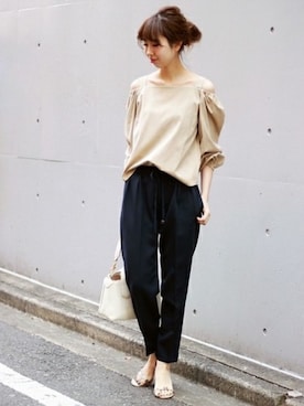 「Pippichic（ピッピシック）のアイテム」を使った、さく*さん（レディース・162cm）の春コーディネート