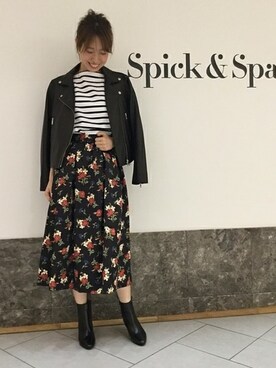 さく*さんの（Spick & Span | スピックアンドスパン）を使ったコーディネート