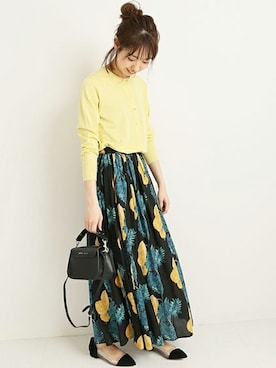 「Spick & Span（スピックアンドスパン）のアイテム（バッグ）」を使った、さく*さん（レディース・161cm）の春コーディネート