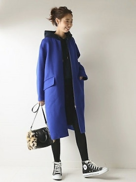 「Spick & Span（スピックアンドスパン）のアイテム（スニーカー）」を使った、さく*さん（レディース・161cm）の秋コーディネート