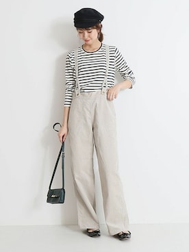 「Spick & Span（スピックアンドスパン）のアイテム（バッグ）」を使った、さく*さん（レディース・161cm）の秋コーディネート