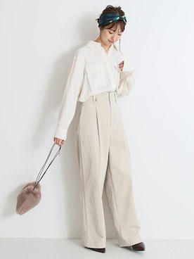 「manipuri（マニプリ）のアイテム」を使った、さく*さん（レディース・161cm）の秋コーディネート