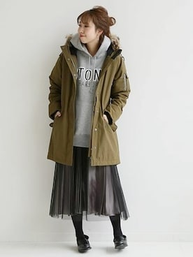 さく*さん（レディース・161cm）の秋コーディネート