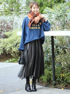 さく*さん（レディース・161cm）の冬コーディネート