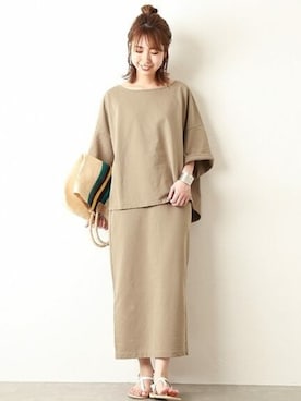 さく*さん（レディース・161cm）の夏コーディネート