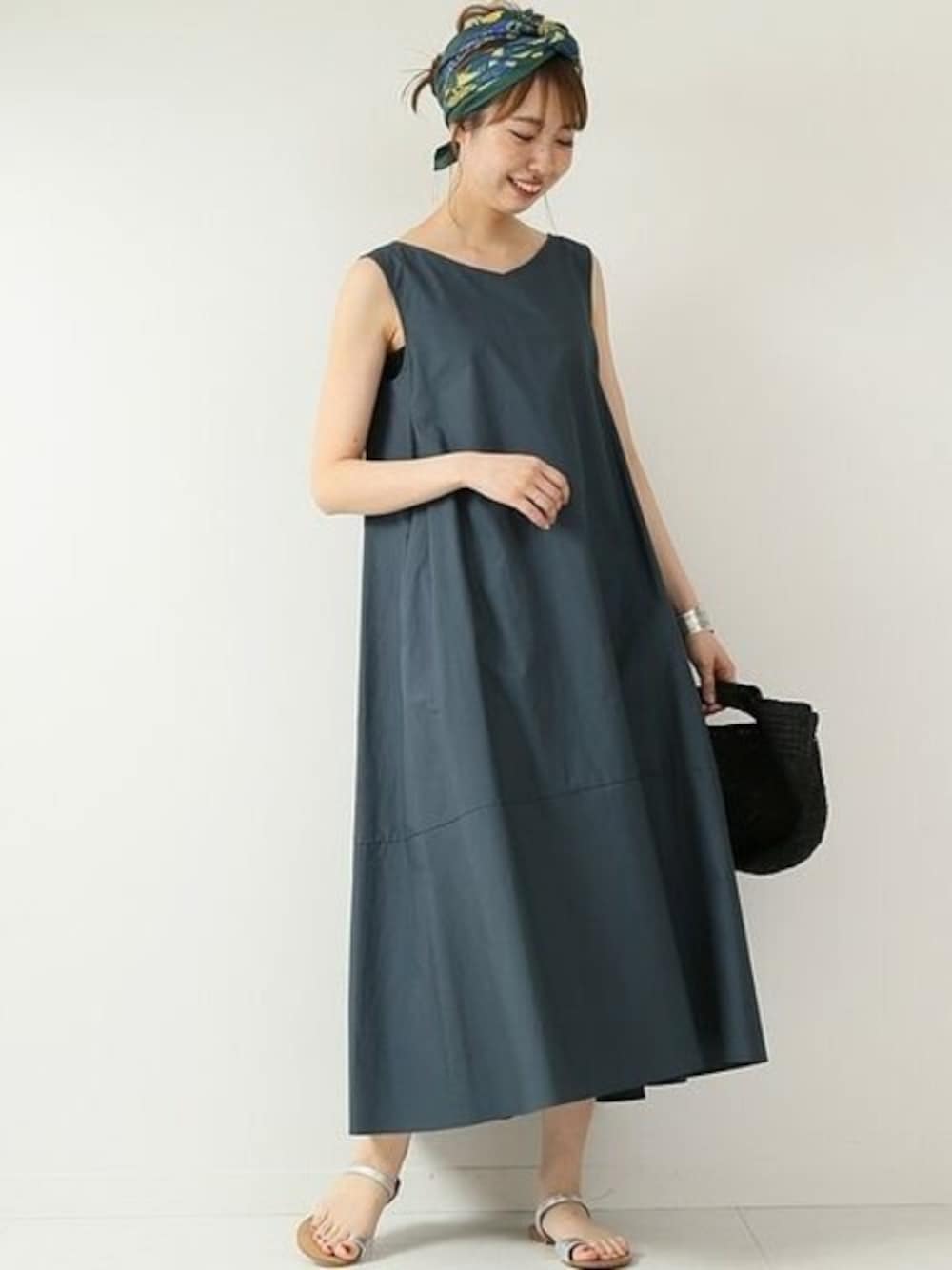 Spick & Span スピック＆スパン フレアマキシカットワンピース フレアマキシカットワンピース（ワンピース）｜Spick and Span