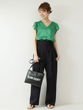 「Spick & Span(Spick & Span)」｜さく*さん（レディース・161cm）の夏コーディネート