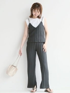 「Spick & Span(Spick & Span)」｜さく*さん（レディース・161cm）の夏コーディネート
