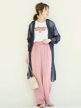 さく*さん（レディース・161cm）の夏コーディネート