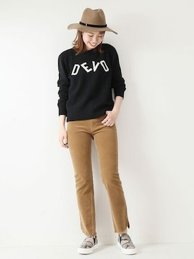 「スリムパンツ」｜さく*さん（レディース・161cm）の夏コーディネート