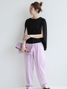 「Spick & Span(Spick & Span)」｜さく*さん（レディース・161cm）の夏コーディネート