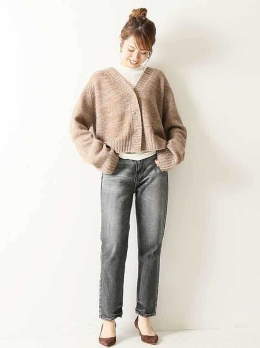 Spick & Span（スピックアンドスパン）の「ブークレーVカーディガン