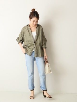 Spick & Span（スピックアンドスパン）の「リネンビックシャツ2