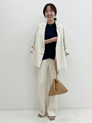Spick & Span（スピックアンドスパン）の「リネンダブルブレスト