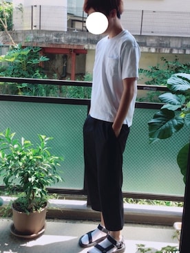 「アイテム（ピアス（両耳用））」を使った、じんたさん（メンズ・184cm・20代）の夏コーディネート