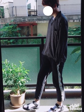 「アイテム（ピアス（両耳用））」を使った、じんたさん（メンズ・184cm・20代）の夏コーディネート