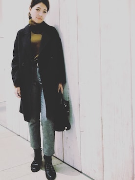 usawanさん（レディース・160cm）の冬コーディネート