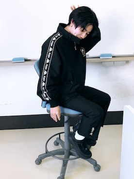 「学校」｜「アイテム（ジャケット/アウター）」を使った、koribieさん（メンズ・160cm）の秋コーディネート