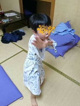 「相撲」｜satoshiさん（キッズ・110cm）の夏コーディネート