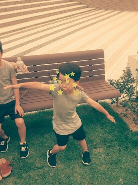 satoshiさん（キッズ・100cm）の夏コーディネート