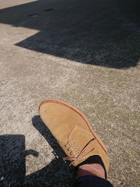 「nonnative（ノンネイティブ）のアイテム（その他シューズ）」を使った、satoshiさん（メンズ・179cm）の春コーディネート