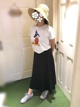 「ミッキー」｜ajisaiさん（レディース・157cm）の夏コーディネート