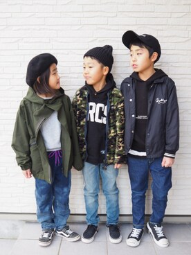 ☆Y☆さん（キッズ・120cm）の冬コーディネート