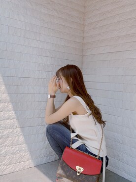 「アイテム（腕時計、ブラウン系）」を使った、𝚖𝚊𝚢𝚞𝚔☺︎ ❤︎さん（レディース・153cm）の秋コーディネート