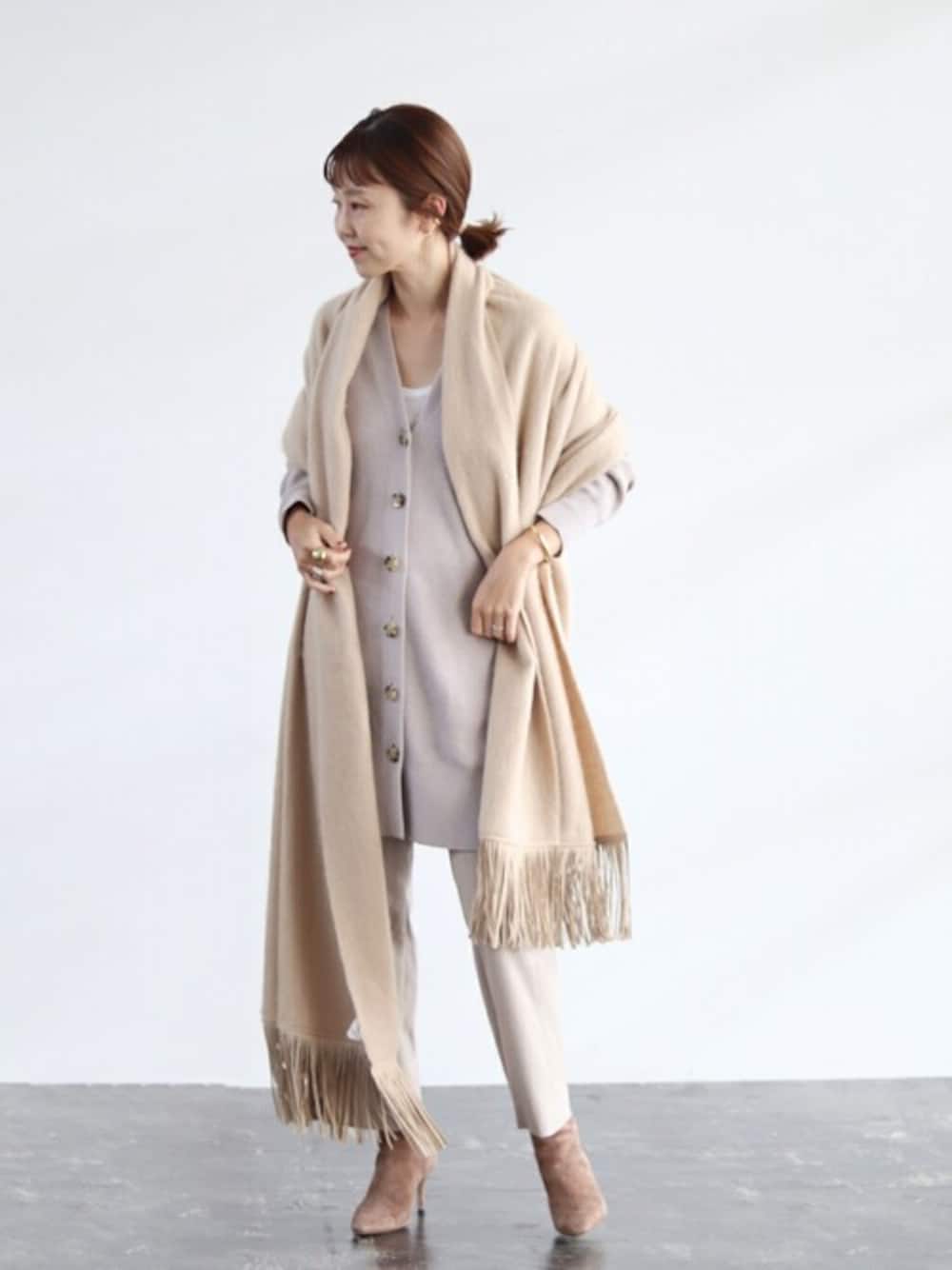 美品◆plage WO/COルーズカーディガン plage（プラージュ）の「*WO/COルーズカーデ◇（カーディガン