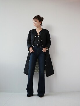 「plage（プラージュ）のアイテム（ジャケット/アウター）」を使った、MYHさん（レディース・166cm）の秋コーディネート