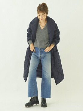 「plage（プラージュ）のアイテム（その他アウター）」を使った、MYHさん（レディース・166cm）の夏コーディネート