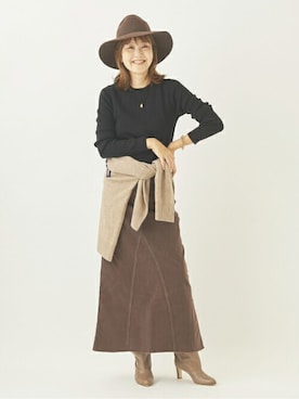 MYHさん（レディース・166cm）の秋コーディネート