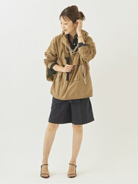「plage（プラージュ）のアイテム（その他アウター）」を使った、MYHさん（レディース・166cm）の冬コーディネート