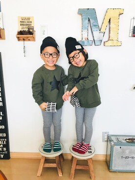 みつわさん(キッズ・110cm)の冬コーディネート