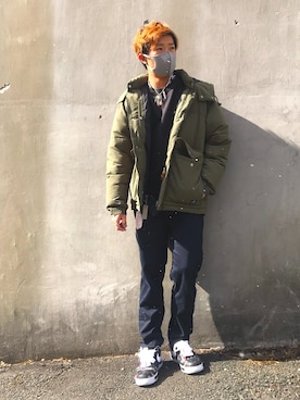 りゅーさん（メンズ・170cm）の冬コーディネート