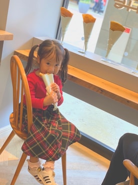 y♡sさん（キッズ・90cm）の秋コーディネート