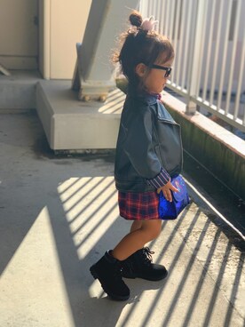 y♡sさん（キッズ・90cm）の秋コーディネート