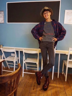 Song  さん（メンズ・189cm）の秋コーディネート