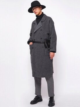 「ACNE（アクネ）のアイテム（帽子）」を使った、Song  さん（メンズ・178cm）の春コーディネート