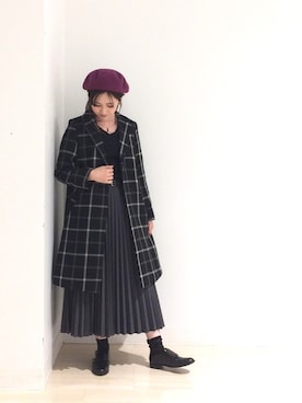 「AMERICAN HOLIC」｜kana¨̮*さん（レディース・161cm）の秋コーディネート