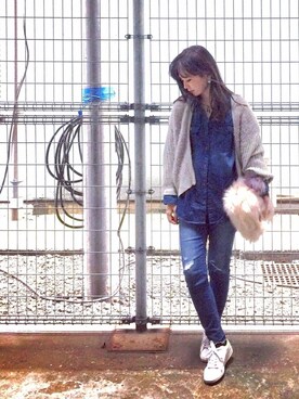 「AMERICAN HOLIC」｜kana¨̮*さん（レディース・161cm）の秋コーディネート