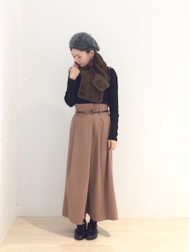 「AMERICAN HOLIC」｜kana¨̮*さん（レディース・161cm）の秋コーディネート