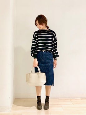 「AMERICAN HOLIC」｜kana¨̮*さん（レディース・161cm）の秋コーディネート