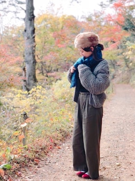 「AMERICAN HOLIC」｜kana¨̮*さん（レディース・161cm）の秋コーディネート