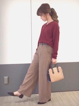 「AMERICAN HOLIC」｜kana¨̮*さん（レディース・161cm）の秋コーディネート