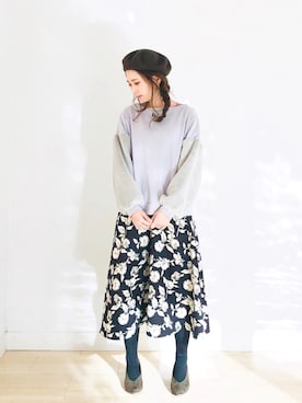 「AMERICAN HOLIC」｜kana¨̮*さん（レディース・161cm）の冬コーディネート