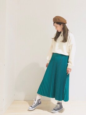 「AMERICAN HOLIC」｜kana¨̮*さん（レディース・161cm）の冬コーディネート