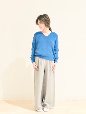 「AMERICAN HOLIC」｜kana¨̮*さん（レディース・161cm）の冬コーディネート